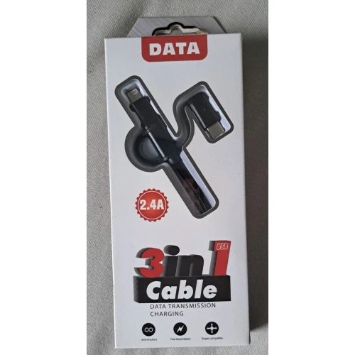 3 in 1 oplaadkabel