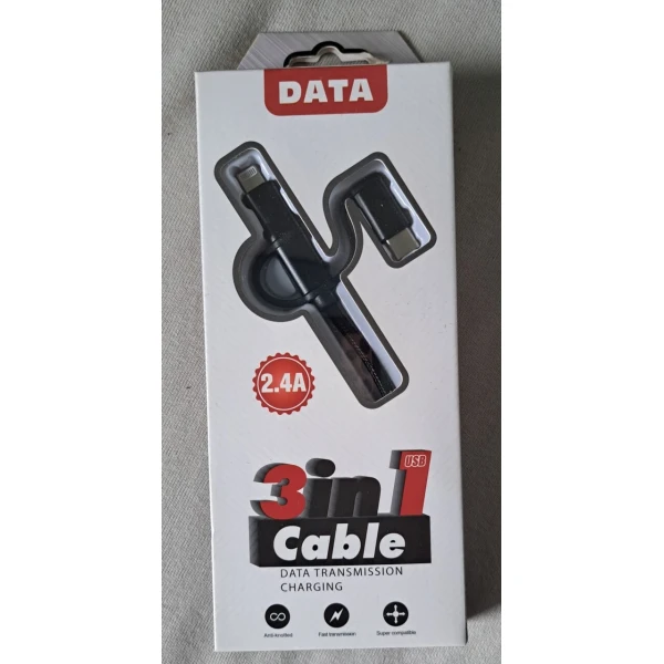 3 in 1 oplaadkabel