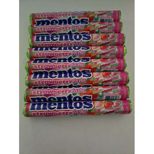 Mentos Aardbei 8 rol