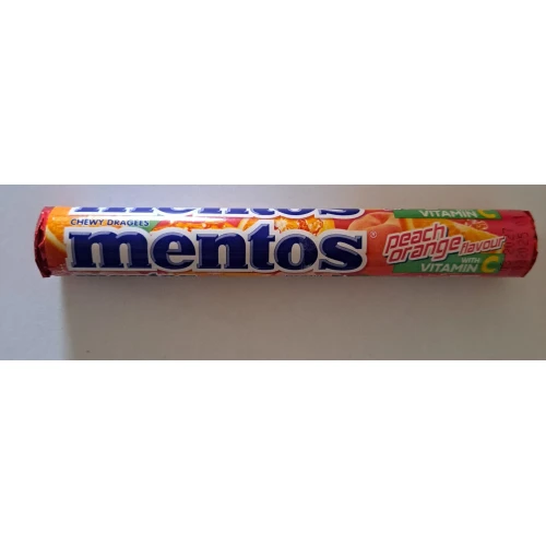 Mentos peach orange
